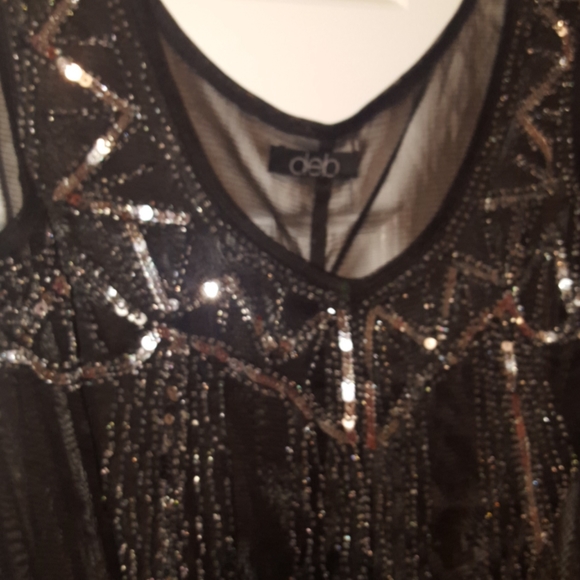 Sequin Tank Top 1920s Style - Picture 2 of 4